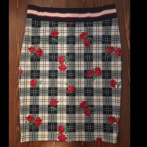 Eloquii Neoprene Column Skirt NWOT